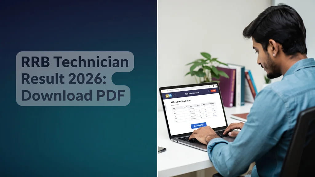 Rrb Technician Result 2026 Download PDF Check Zone Wise Cu 701636