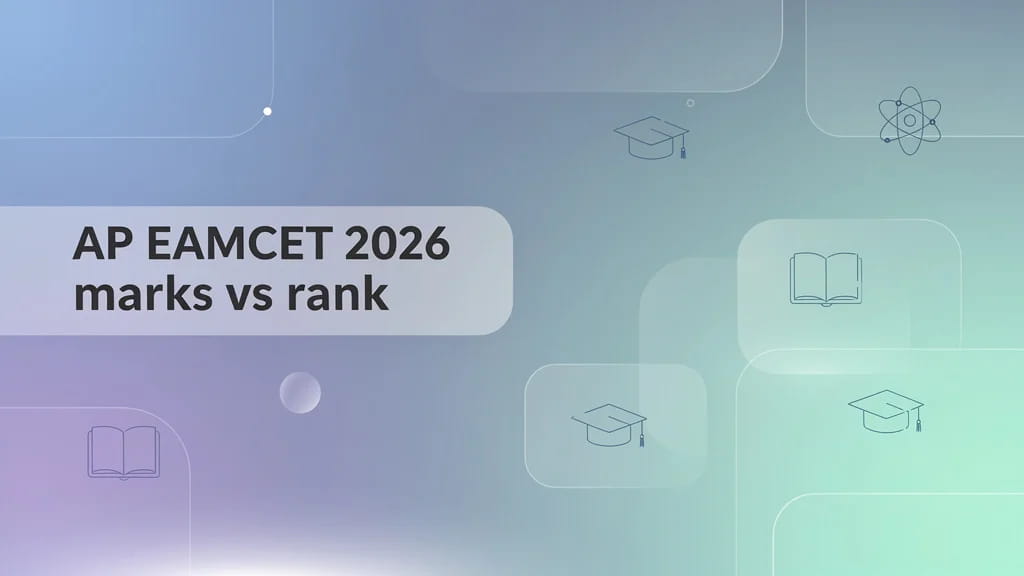Ap Eamcet 2026 Marks Vs Rank Predict Rank for 80 100 120 352158