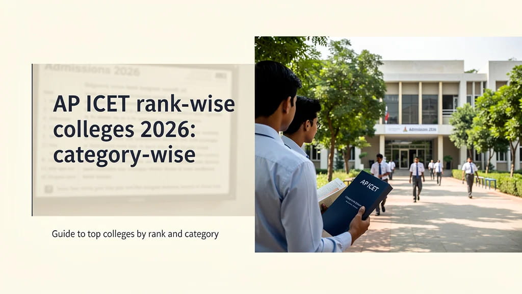 Ap Icet Rank Wise Colleges 2026 Category Wise List Rank Ba 487866