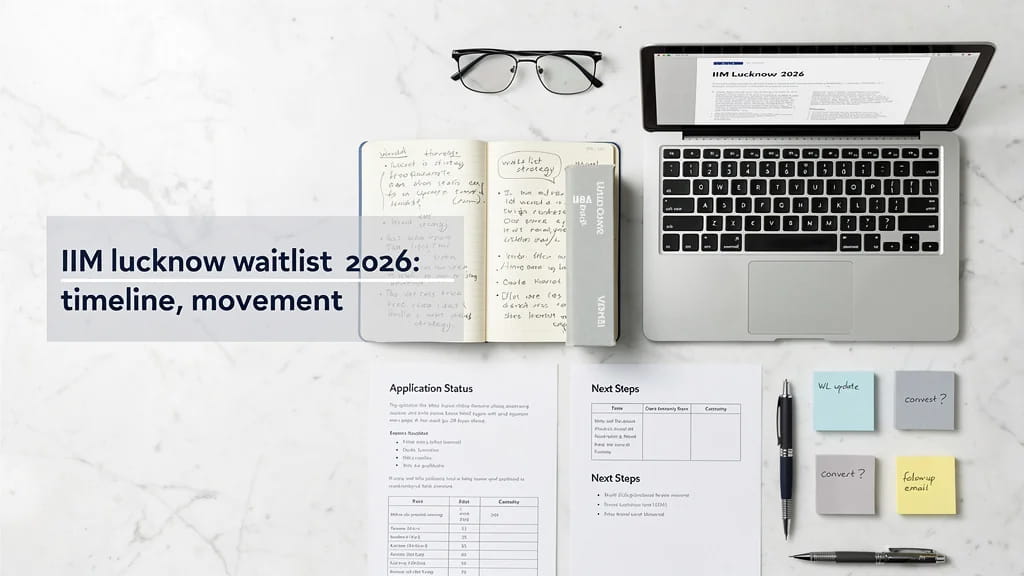 Iim Lucknow Waitlist 2026 Timeline Movement Chances Step 330735