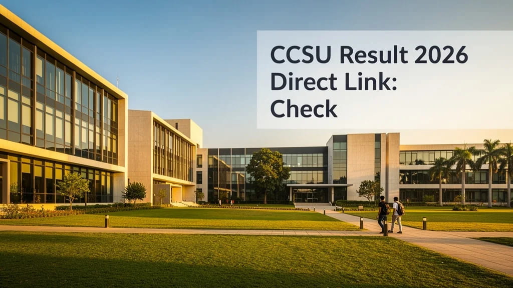Ccsu Result 2026 Direct Link Check Download Marksheet and 444712