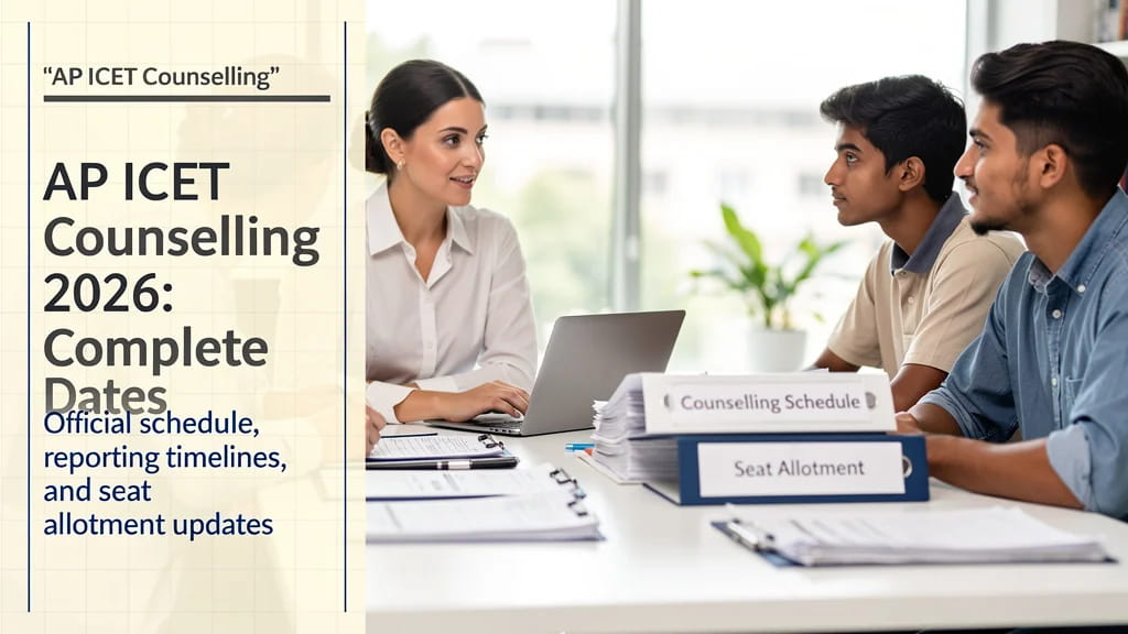 Ap Icet Counselling 2026 Complete Dates Registration Steps 159303