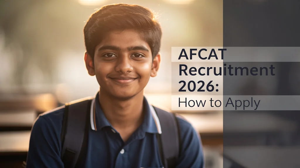 Afcat Recruitment 2026 How to Apply for 379 Iaf Flying and 955608