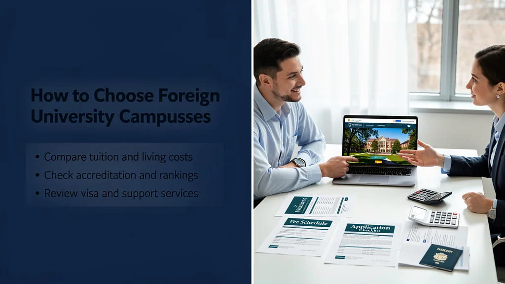 How to Choose Foreign University Campuses in India a Studen 130842
