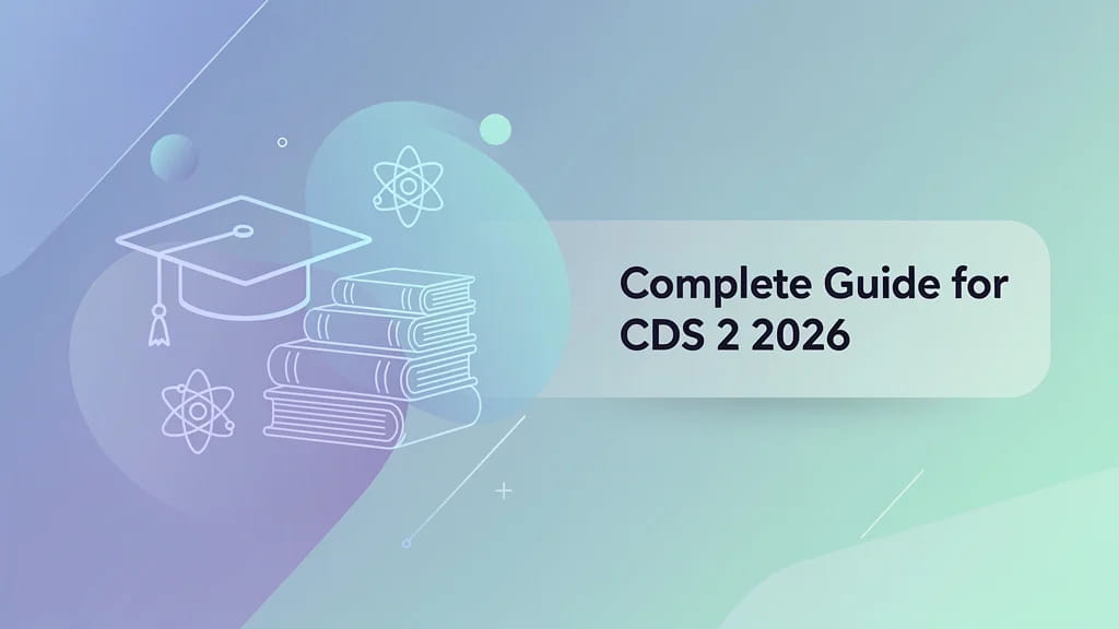Complete Guide for Cds 2 2026 Notification Application Dat 430214