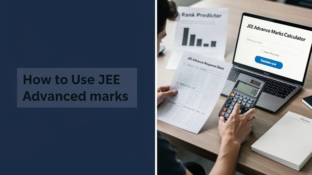 How to Use Jee Advanced Marks Calculator 2026 Calculate Fro 528160
