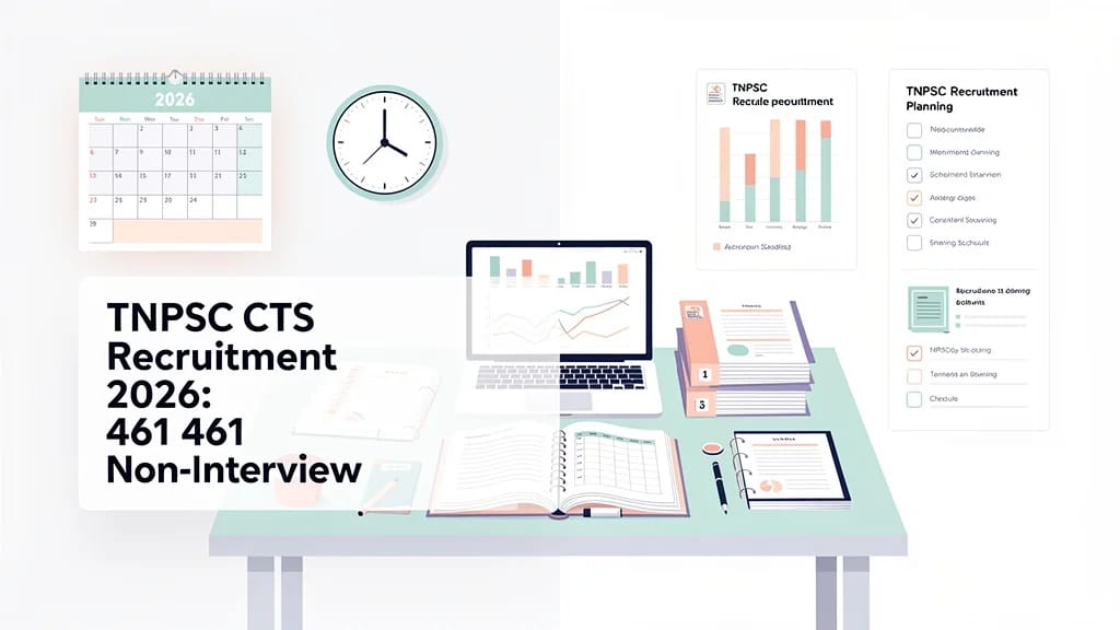 Tnpsc Cts Recruitment 2026 461 Non Interview Technical Post 362021