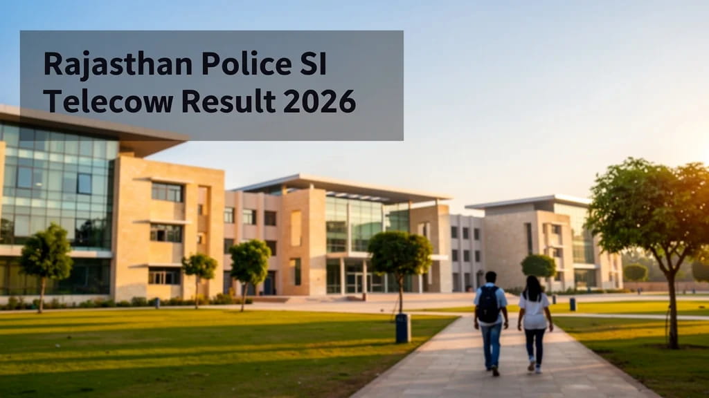 Rajasthan Police Si Telecom Result 2026 How to Download PDF 430070