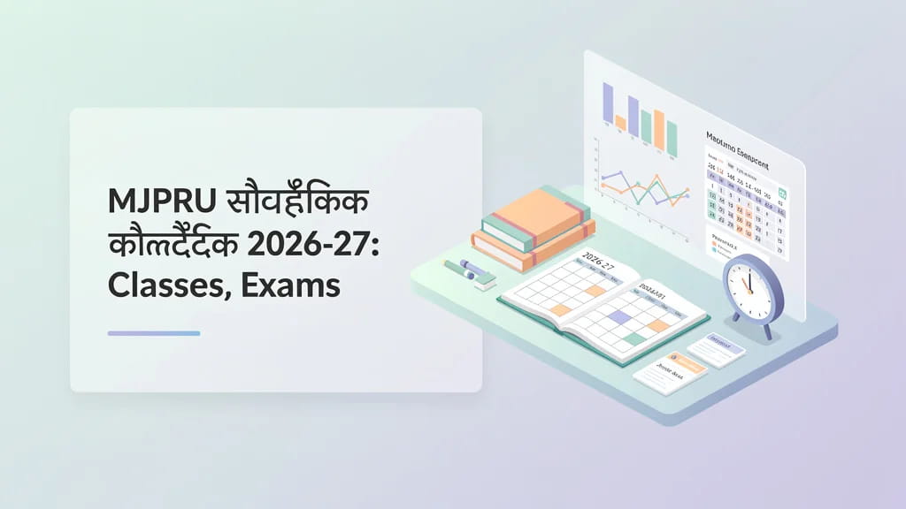 Mjpru Shaikssnnik Kailenddr 2026 27 Classes Exams Practical Da 200995