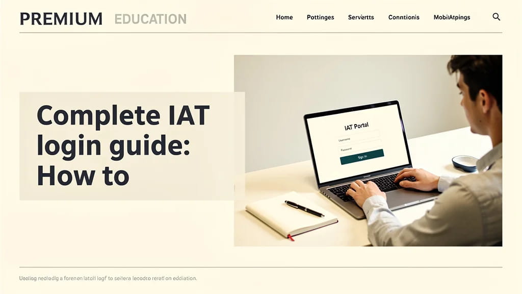Complete Iat Login Guide How to Generate Use and Secure Yo 767324