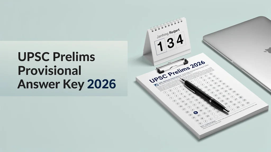 Upsc Prelims Provisional Answer Key 2026 Check File Object 320726